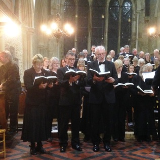 Soloists from within the choir