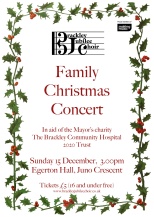 Family Christmas Concert Poster 2019